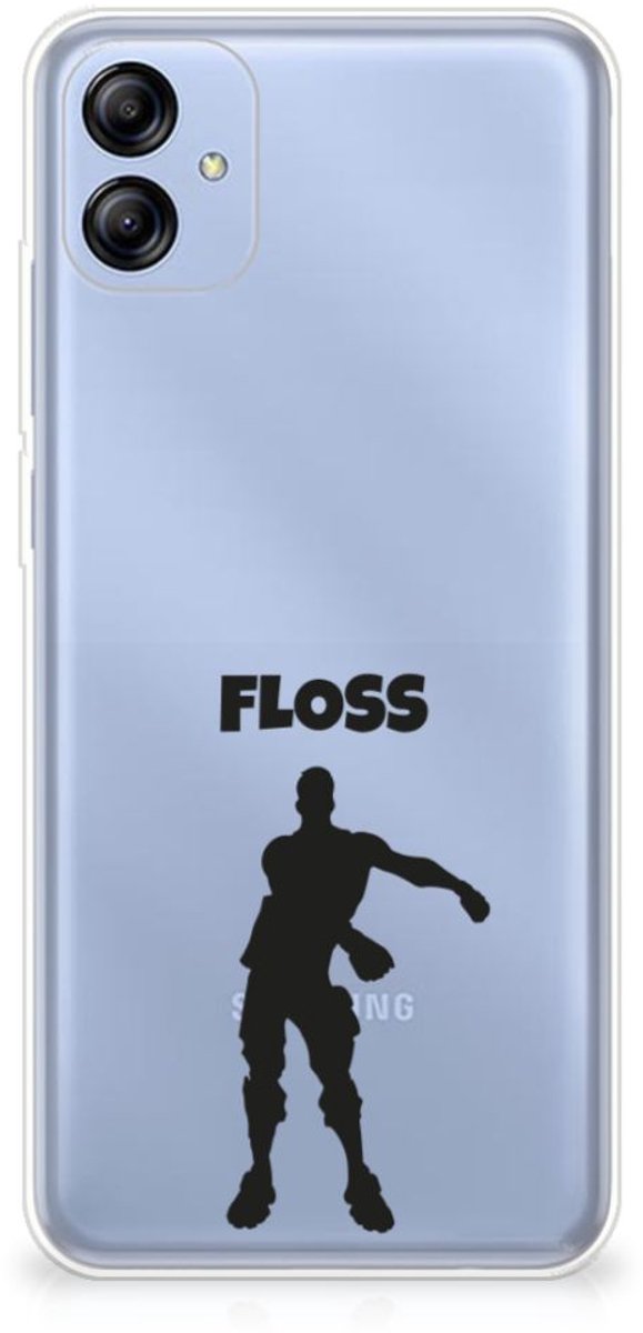 Samsung Galaxy A04e Telefoonhoesje met Naam Floss