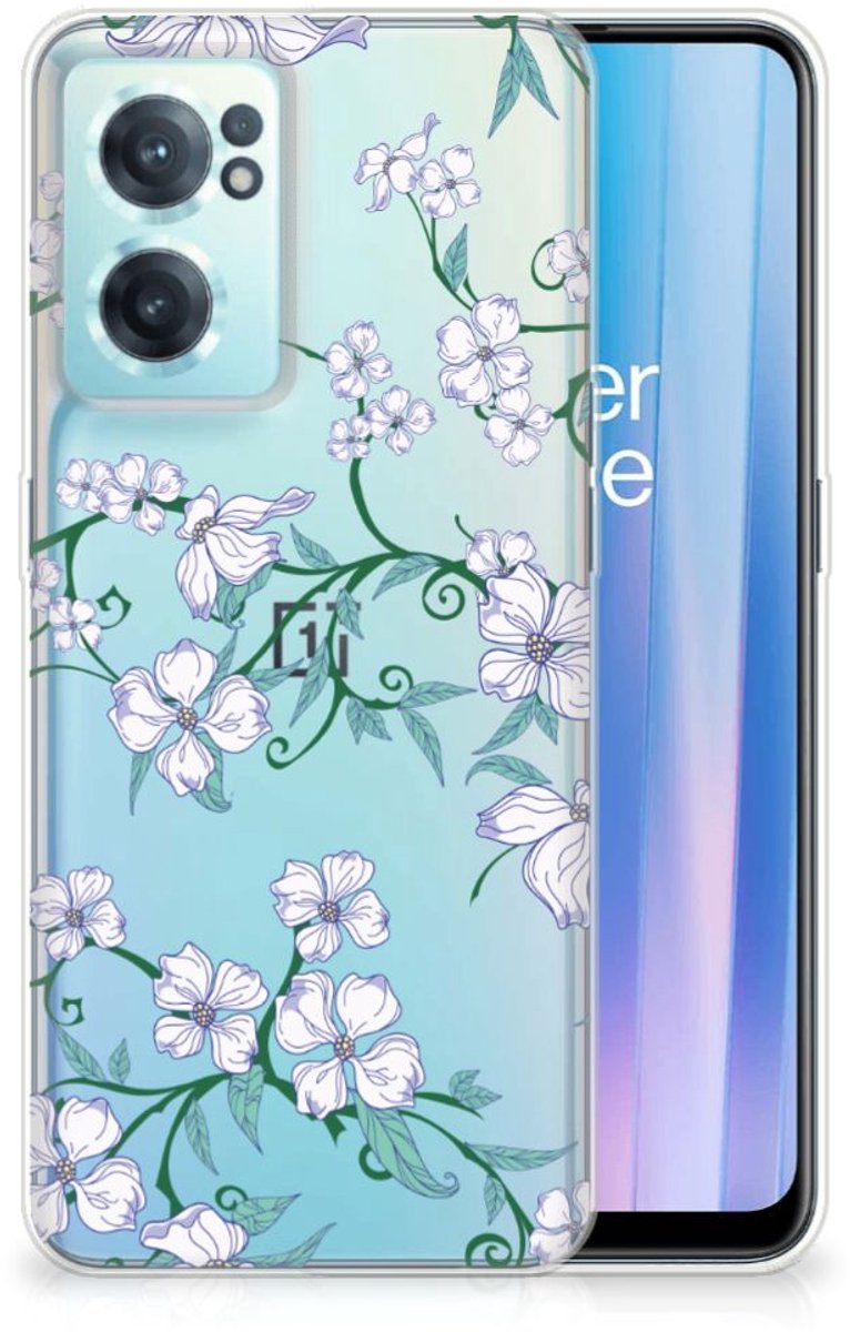 OnePlus Nord CE 2 5G Uniek TPU Case Blossom White