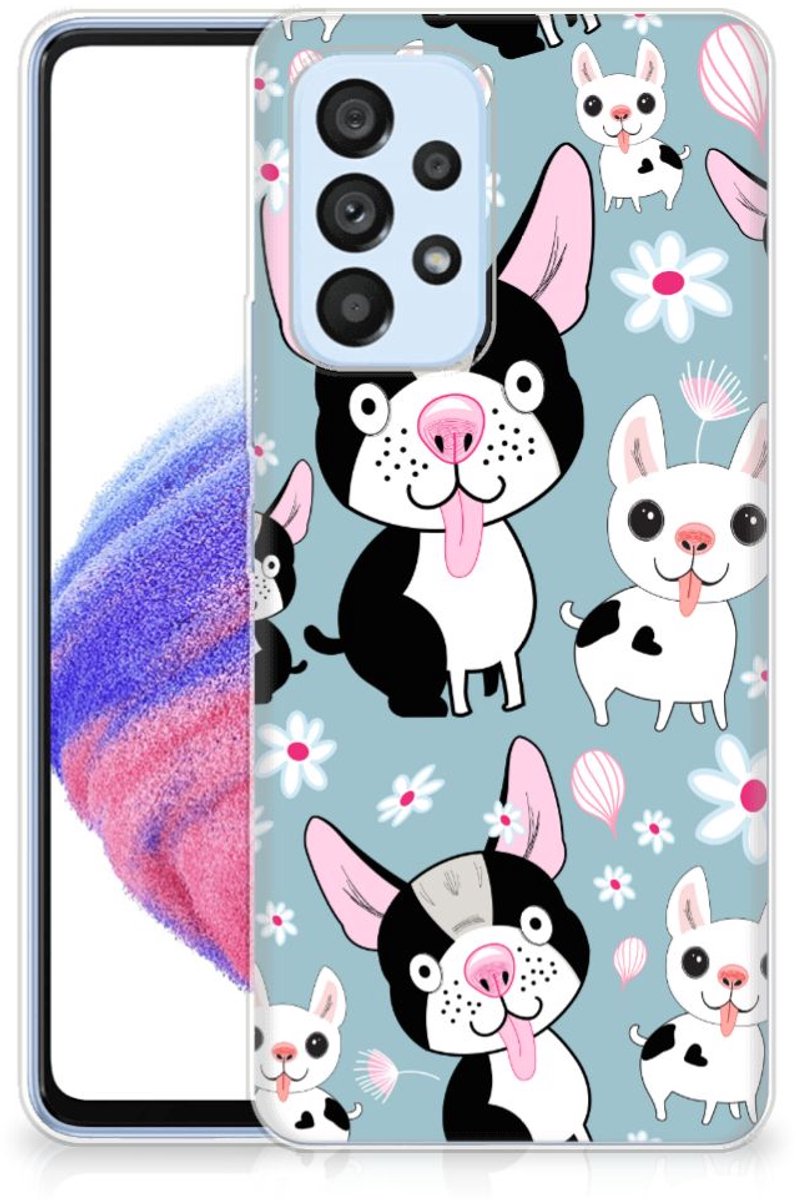 Samsung Galaxy A53 5G TPU Hoesje Hondjes