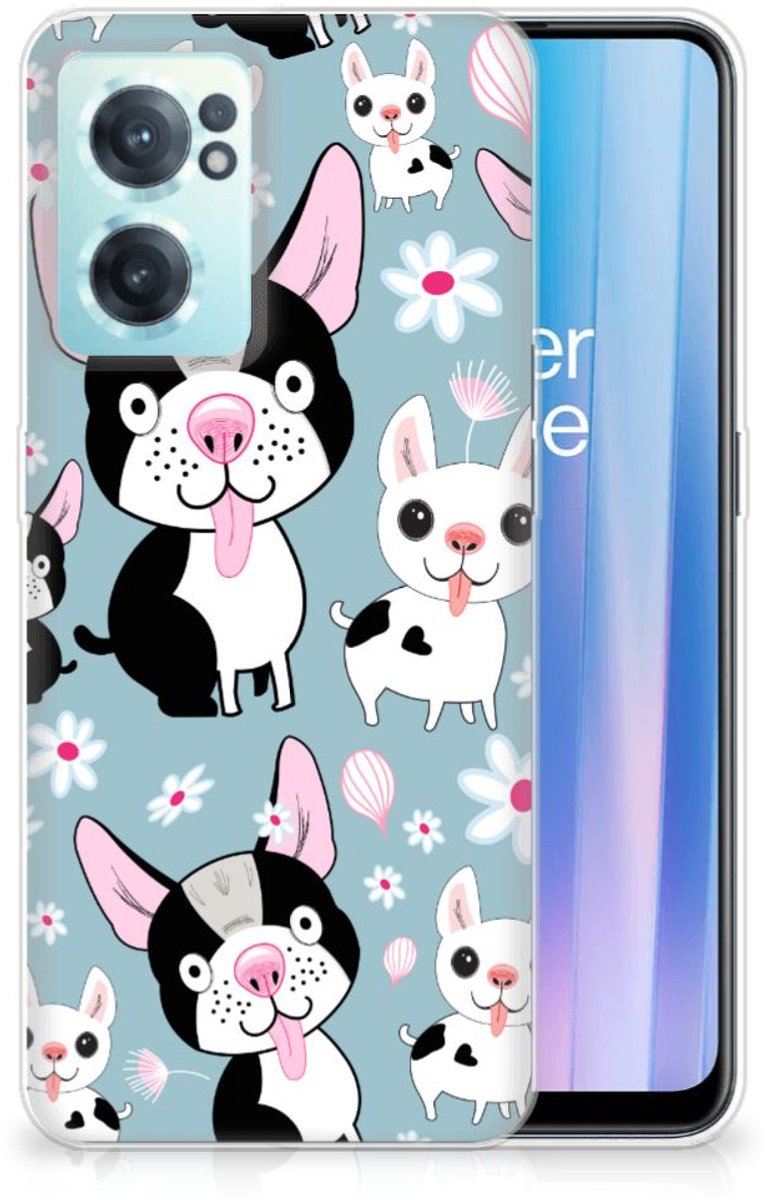 OnePlus Nord CE 2 5G TPU Hoesje Hondjes