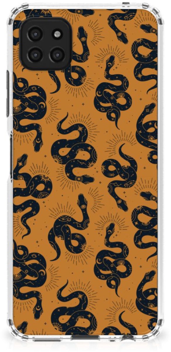 Case Anti-shock voor Samsung Galaxy A22 5G Snakes