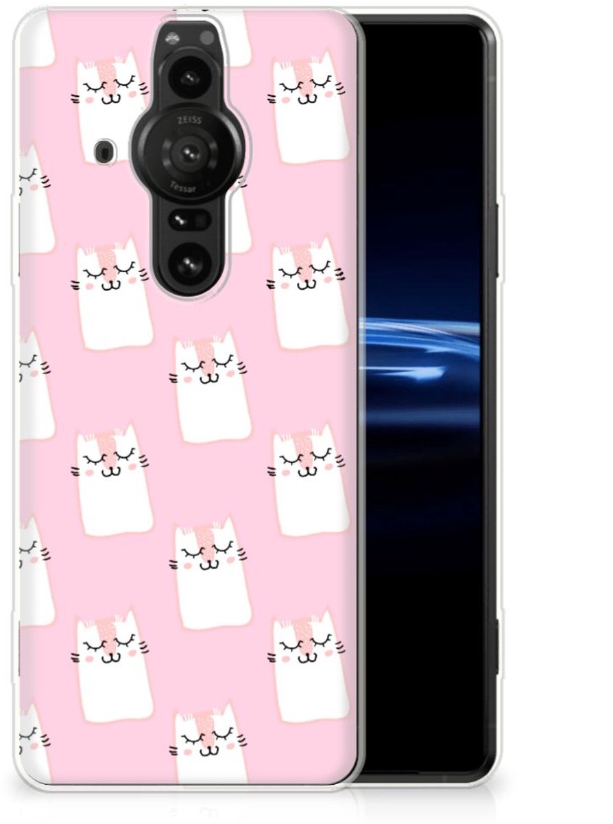Sony Xperia Pro-I TPU Hoesje Sleeping Cats