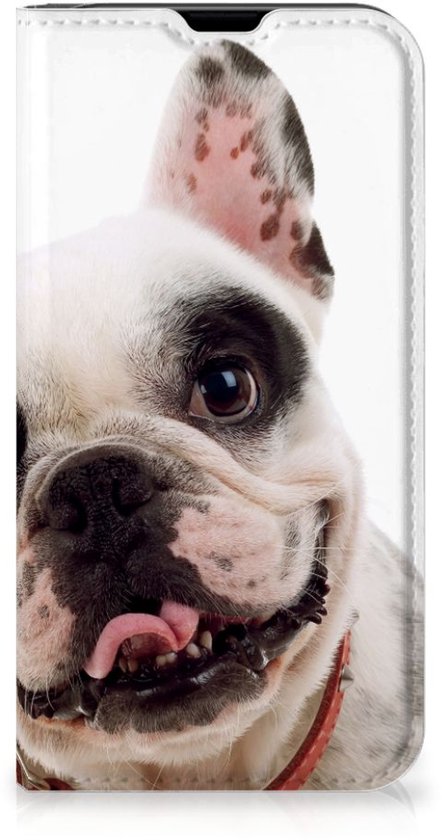 Bookstyle Case iPhone 13 Mini Smart Cover Bouledogue Français