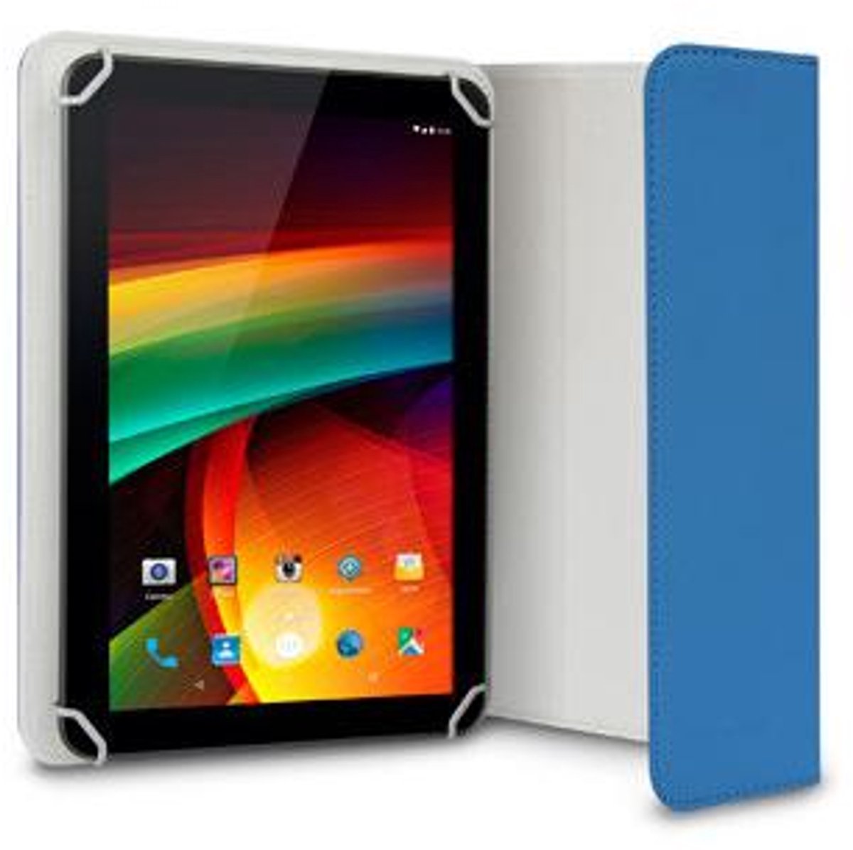 Hamlet XPADCV780BL tabletbehuizing 20,3 cm (8'') Folioblad Blauw