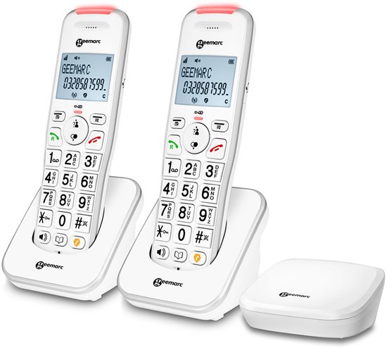 ALCATEL F530 Voice Duo bleu Téléphone sans fil avec répondeur avec