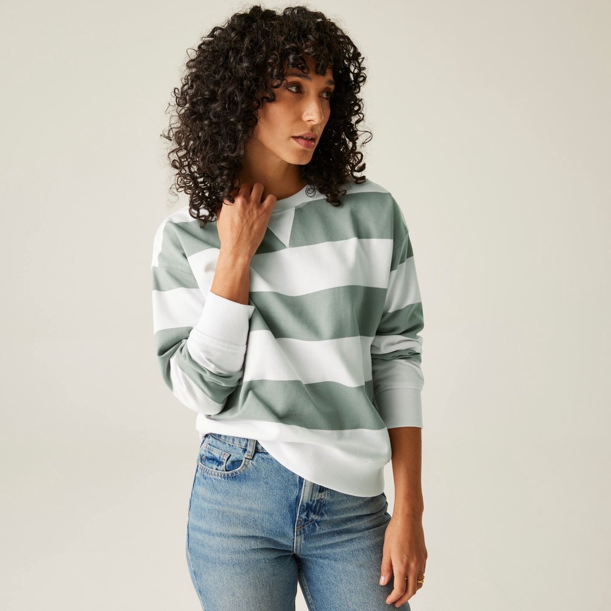 Fleece Wandelen Dames Grijs