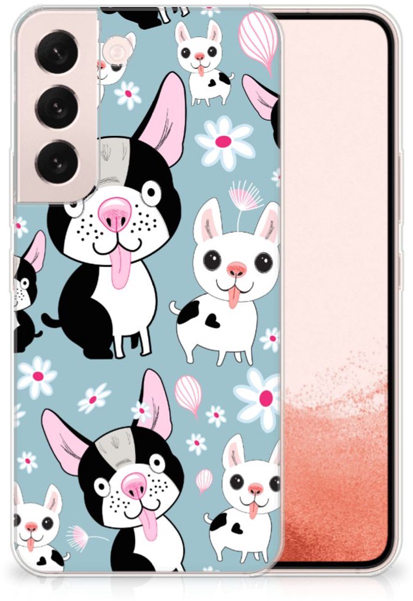 Samsung Galaxy S22 TPU Hoesje Hondjes