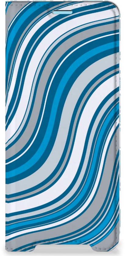 Etui Sony Xperia 10 III Book Case Waves Blauw