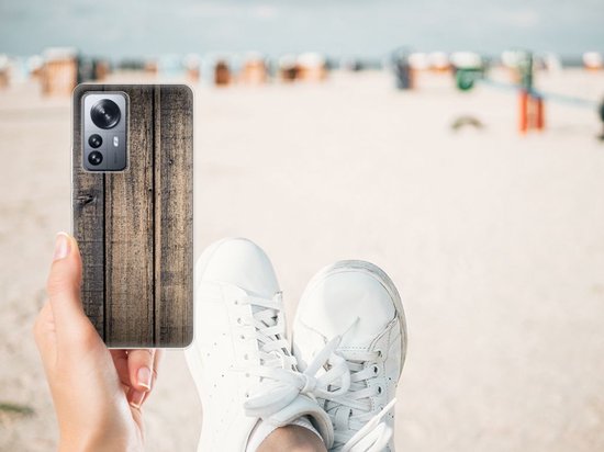 Coque Xiaomi 12 Pro Nice TPU Back Cover Steigerhout