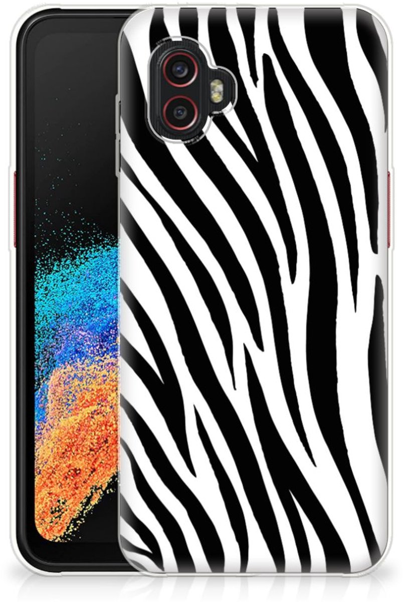 Samsung Galaxy Xcover 6 Pro TPU Hoesje Zebra