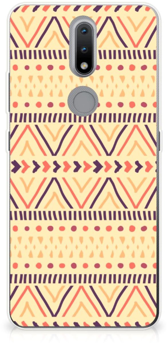 Nokia 2.4 TPU bumper Aztec Yellow