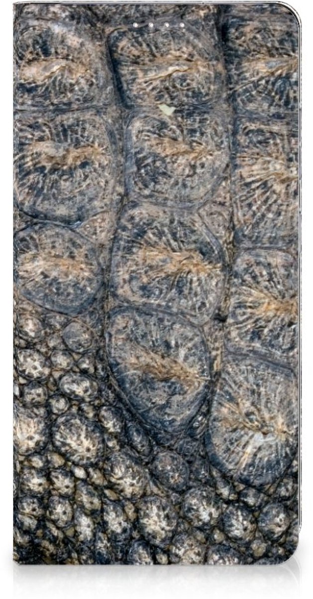 Book Case voor Samsung Galaxy S23 Plus Hoesje maken Krokodillenprint