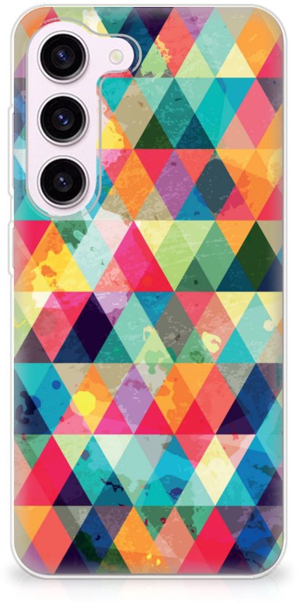 Samsung Galaxy S23 TPU bumper Geruit