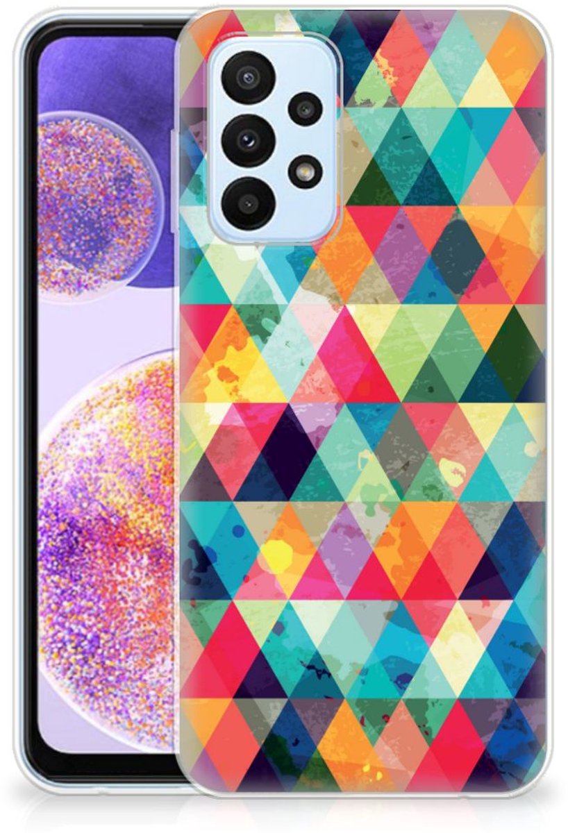 Samsung Galaxy A23 TPU bumper Geruit