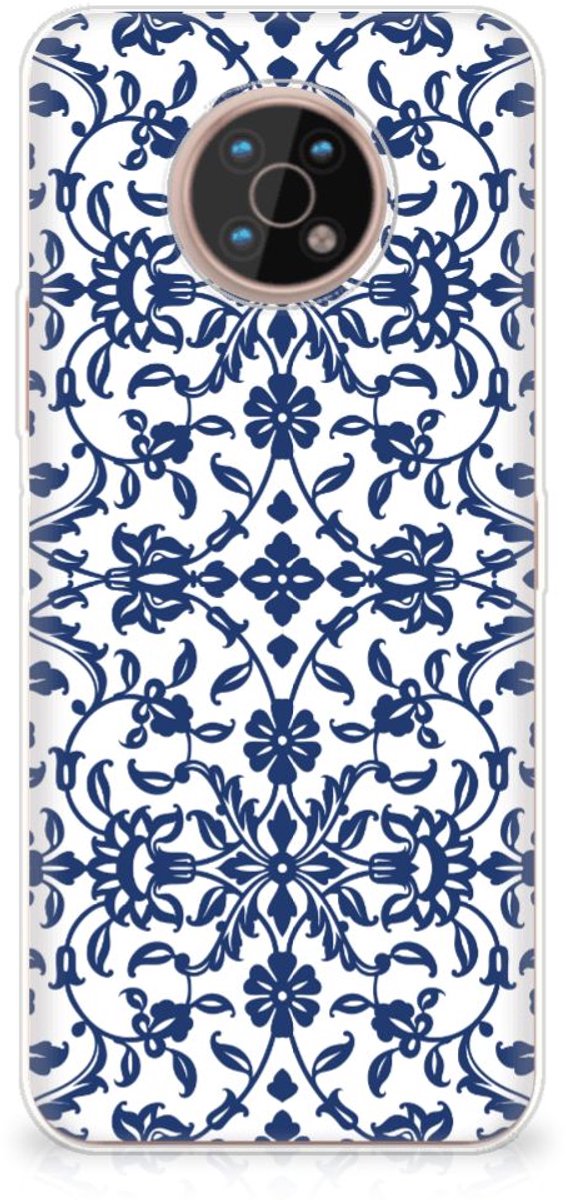 Nokia G50 TPU Case Flower Blue