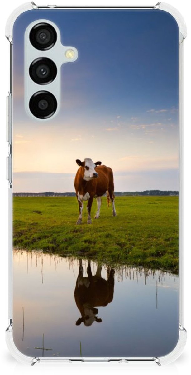 TPU Case Anti-Shock voor Samsung Galaxy A54 Case Anti-shock Koe