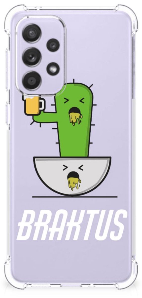 Samsung Galaxy A33 Stevig Bumper Hoesje Braktus
