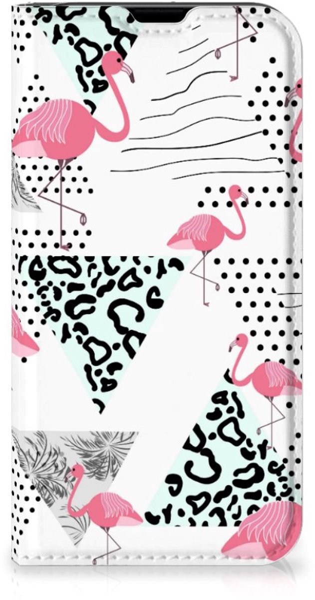 iPhone 13 Mini Hoesje maken Flamingo Triangle