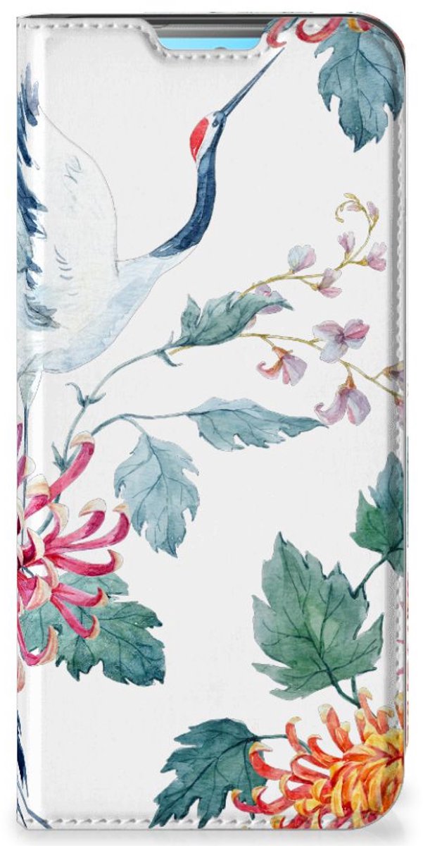 Xiaomi Redmi 10 Hoesje maken Bird Flowers