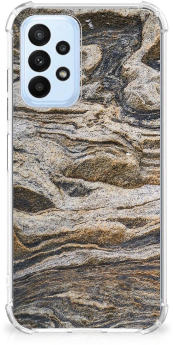 Samsung Galaxy A23 Anti-Shock Hoesje Steen