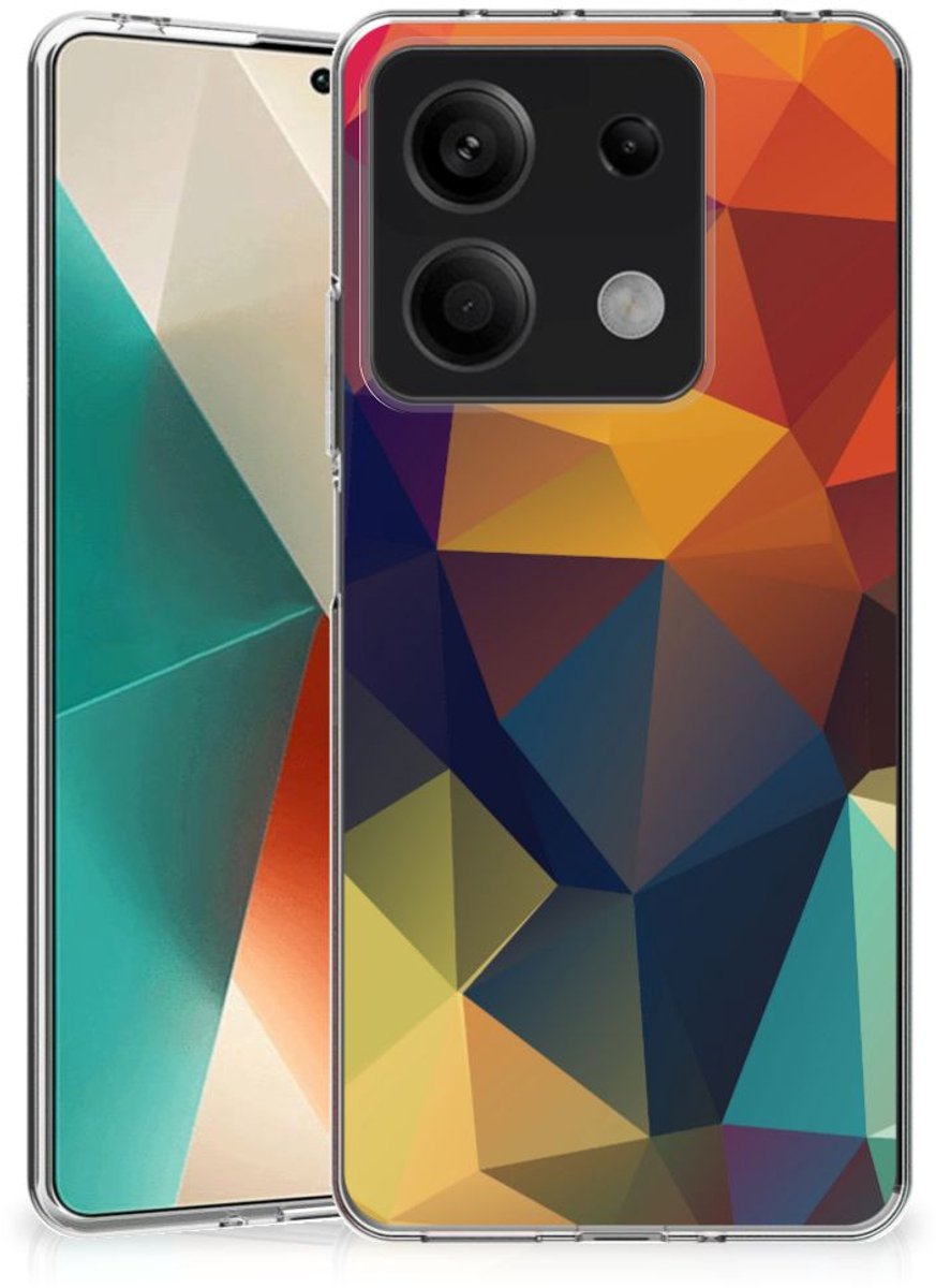 Xiaomi Redmi Note 13 5G TPU Hoesje Polygon Color