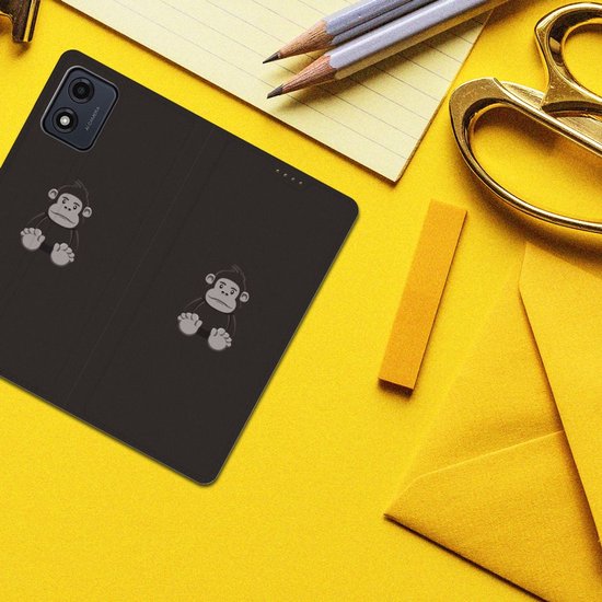 Étui avec support, cadeau d'anniversaire, otorola Moto E13 4G, coque de téléphone Gorilla