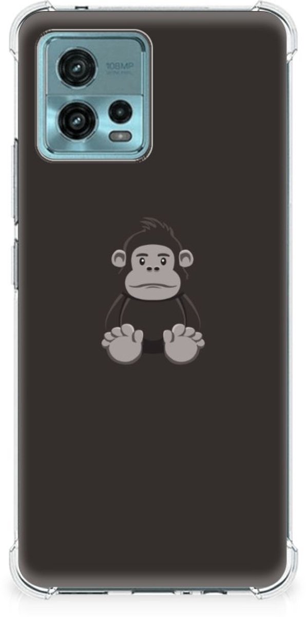 TPU Case Anti-Shock voor otorola Moto G72 Stevig Bumper Hoesje Gorilla