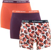 Bol.com Björn Borg - Heren Onderbroeken 3-Pack Boxers - Multi - Maat L aanbieding
