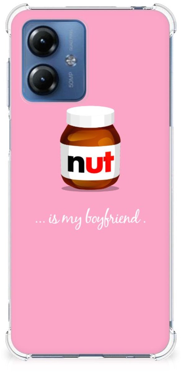 Motorola Moto G14 Beschermhoes Nut Boyfriend