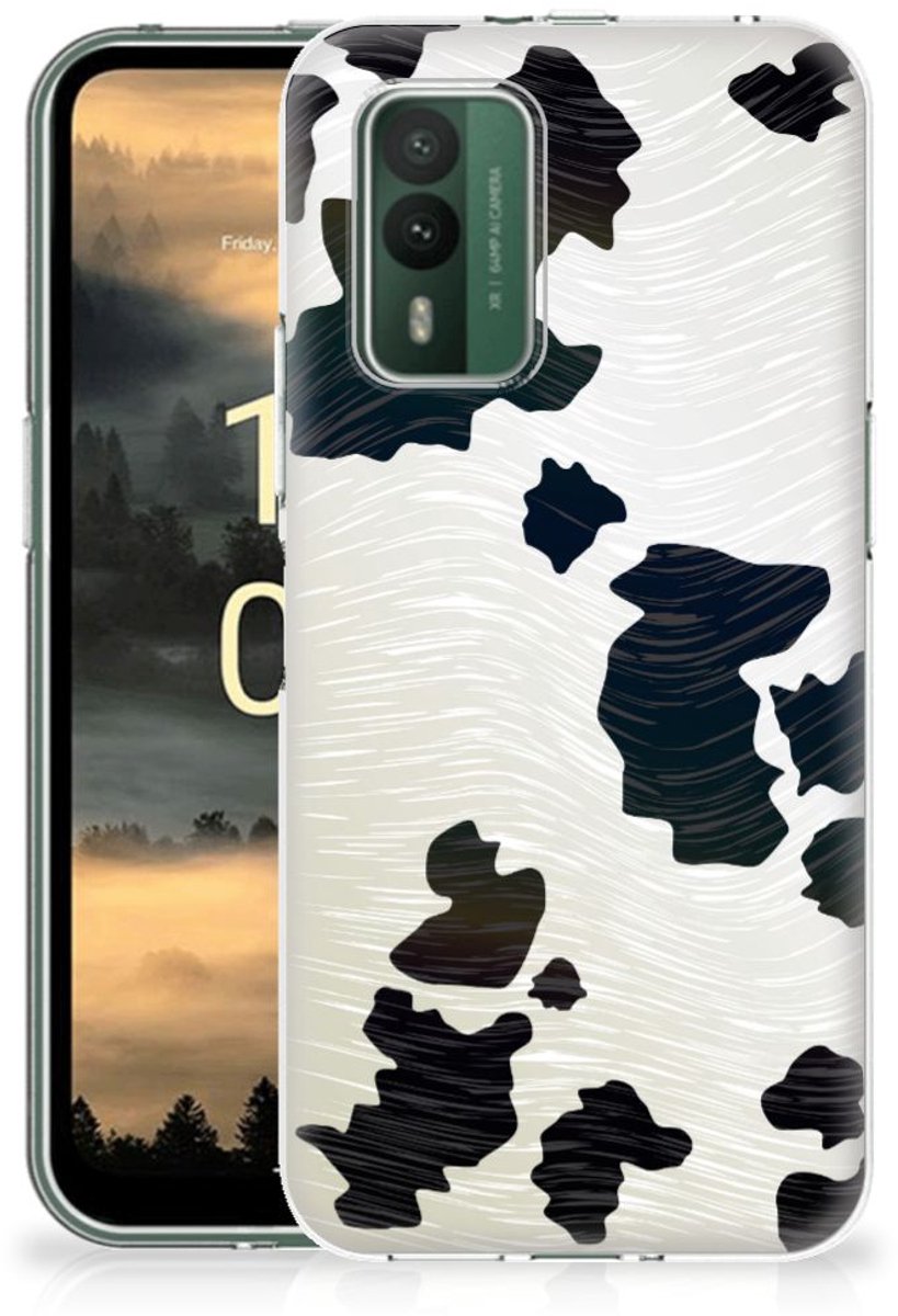 Nokia XR21 TPU Hoesje Koeienvlekken