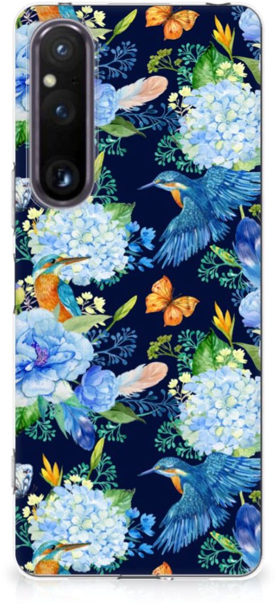 TPU Hoesje voor Sony Xperia 1 V IJsvogel