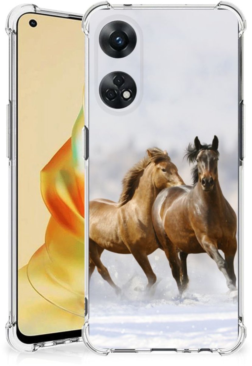OPPO Reno8 T 4G Case Anti-shock Paarden