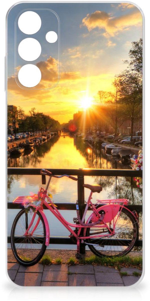 Samsung Galaxy A15 Siliconen Back Cover Amsterdamse Grachten
