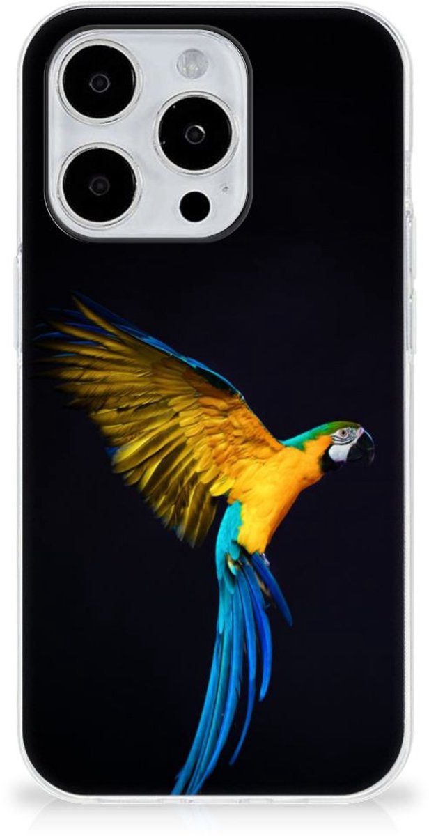 iPhone 15 Pro TPU Hoesje Papegaai