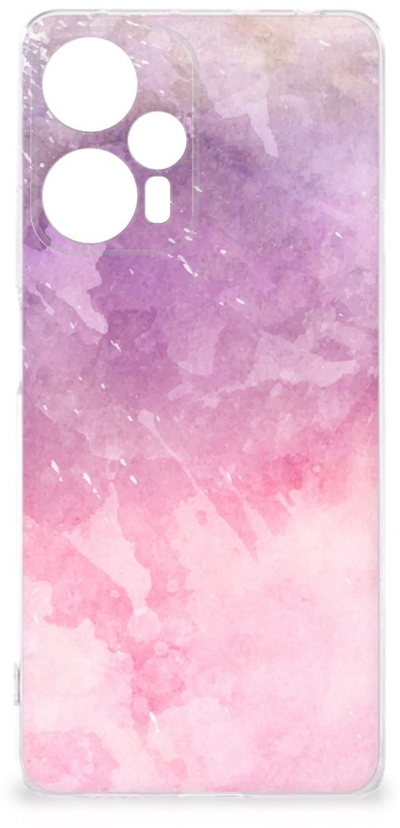 Hoesje maken Xiaomi Poco F5 Pink Purple Paint