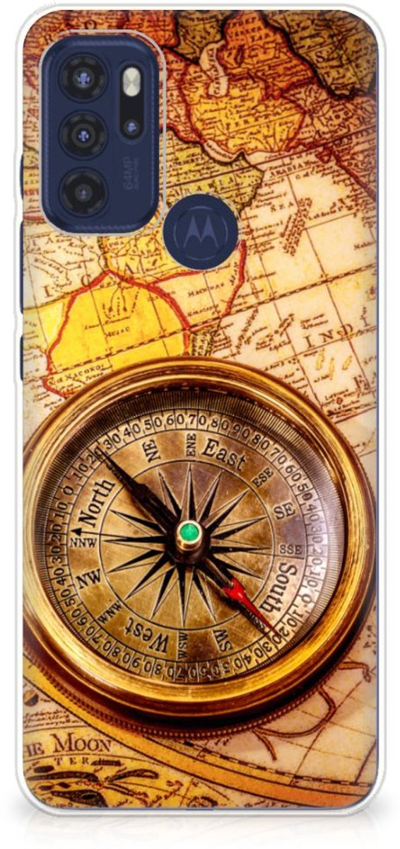 Motorola Moto G60s Siliconen Back Cover Kompas