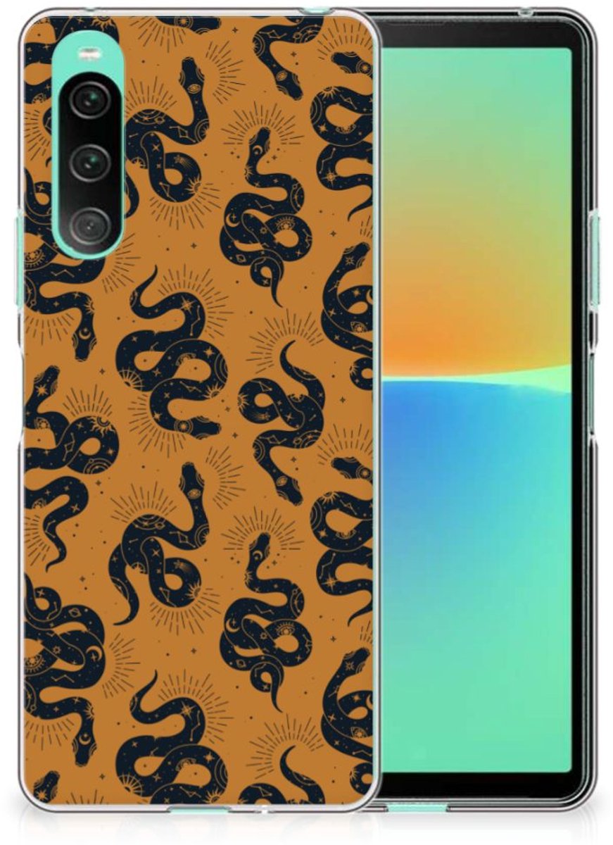 TPU Hoesje voor Sony Xperia 10 V Snakes