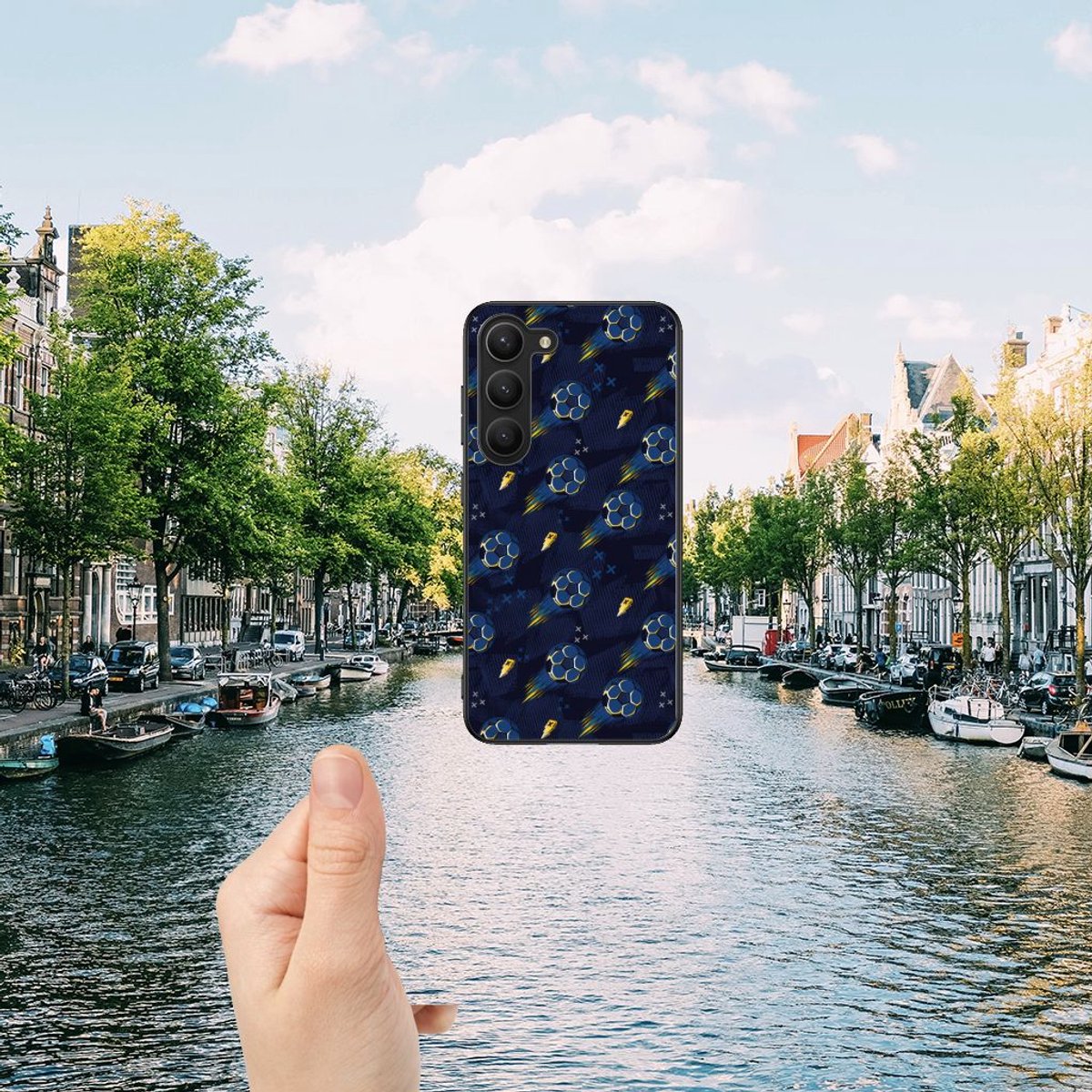 Back Case voor Samsung Galaxy S23 Voetbal