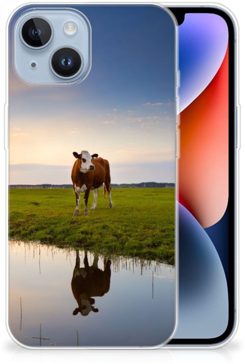 Apple iPhone 14 TPU Hoesje Koe