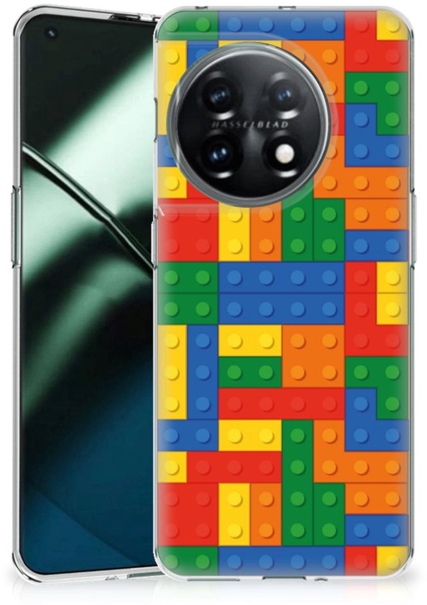 Back Cover voor OnePlus 11 TPU bumper Blokken