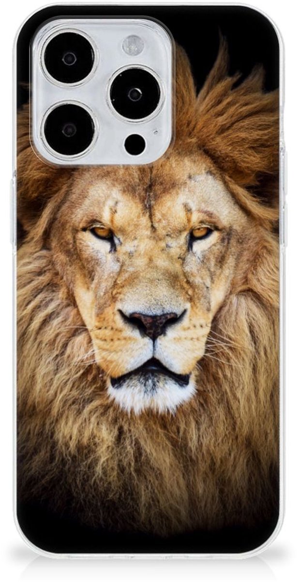 iPhone 15 Pro Max TPU Hoesje Leeuw