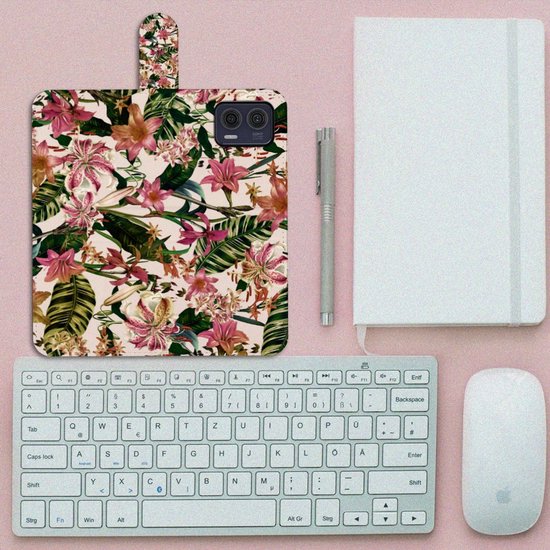 Coque Téléphone Motorola Moto G73 Protection Housse Fleurs