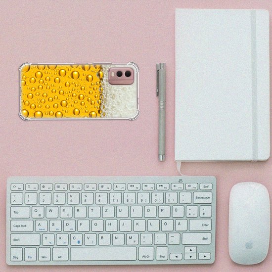 Nokia C32 Beschermhoes Bier