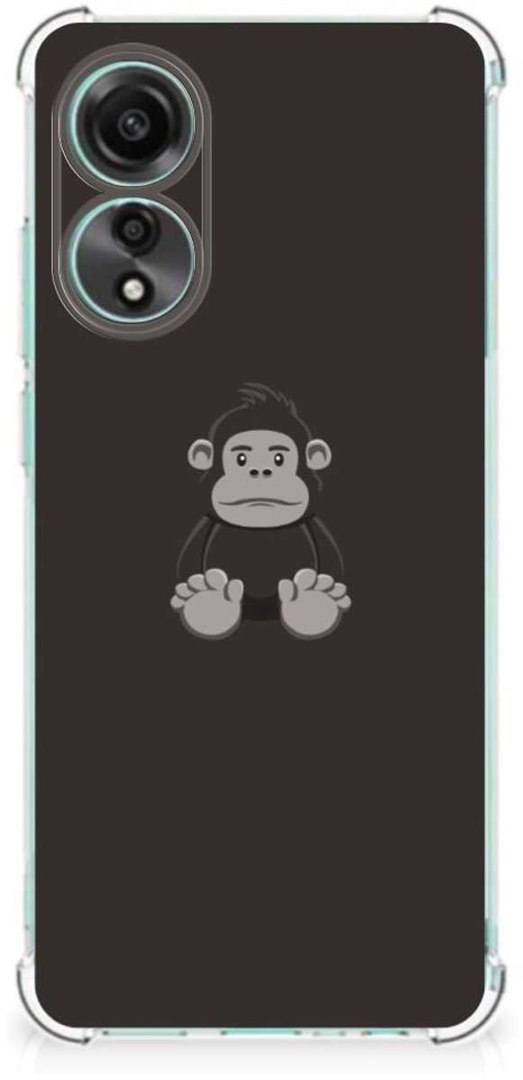 OPPO A78 4G Stevig Bumper Hoesje Gorilla