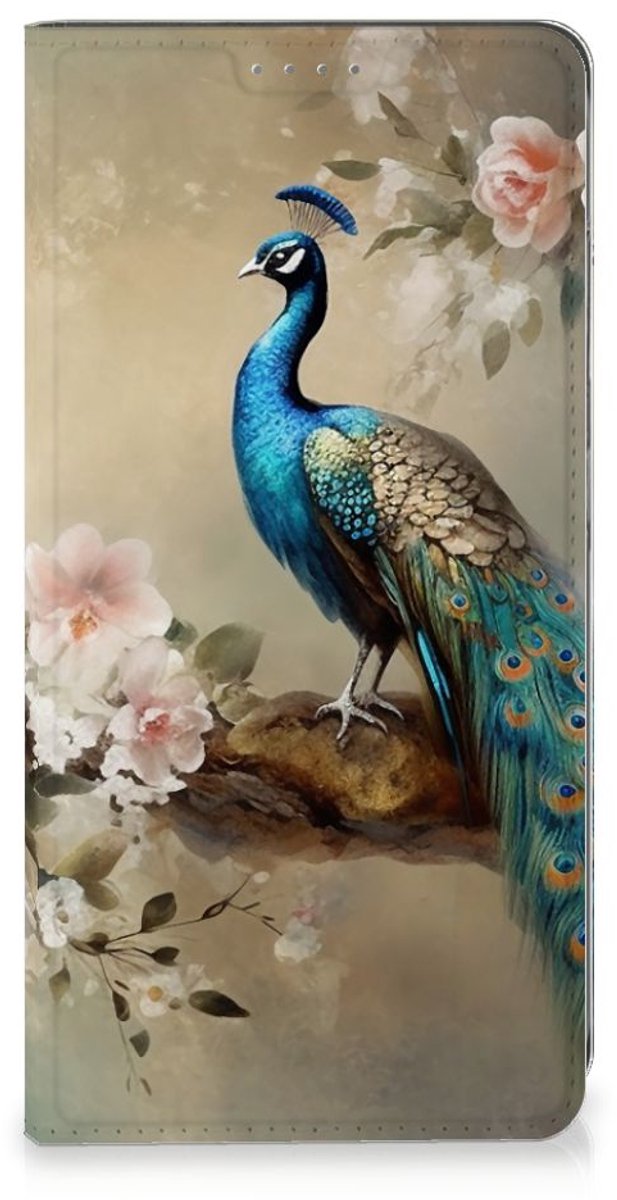 Hoesje maken voor Samsung Galaxy S24 Vintage Pauwen