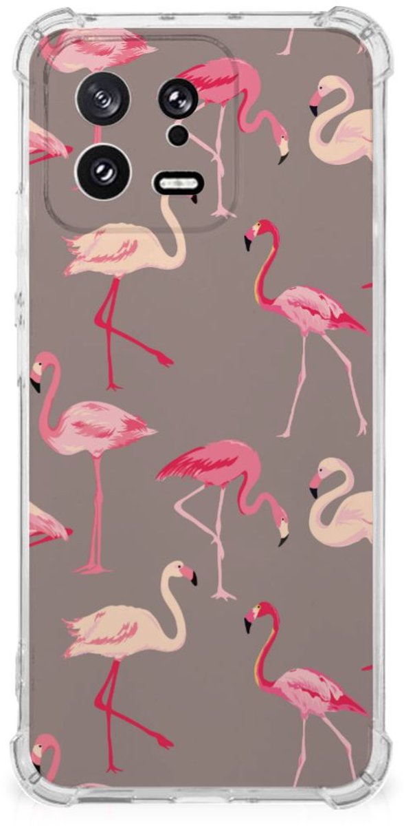 Xiaomi 13 Case Anti-shock Flamingo