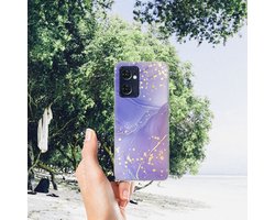 Hoesje maken voor OPPO Reno 7 5G | Find X5 Lite Watercolor Paars