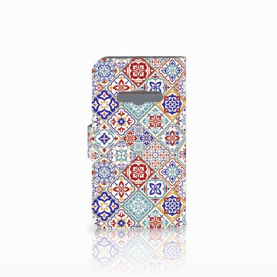 Housse Coque pour Samsung Galaxy Xcover 3 | Xcover 3 VE Coque Téléphone Tuiles Couleur