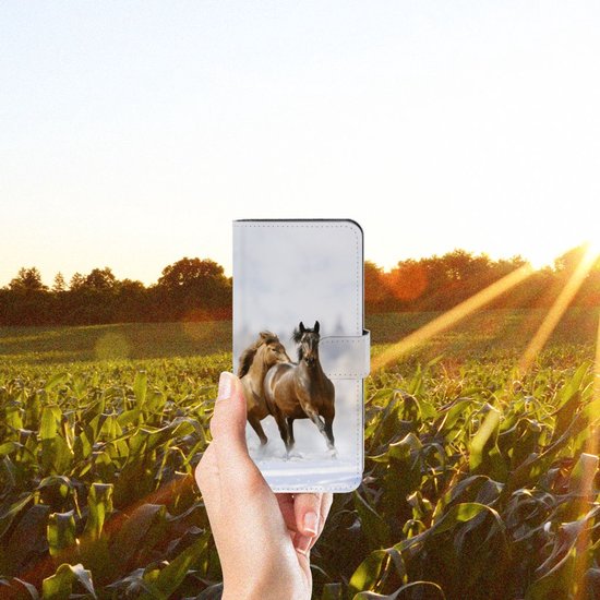 Portefeuille OPPO Reno8 T 4G Coque Smartphone Chevaux