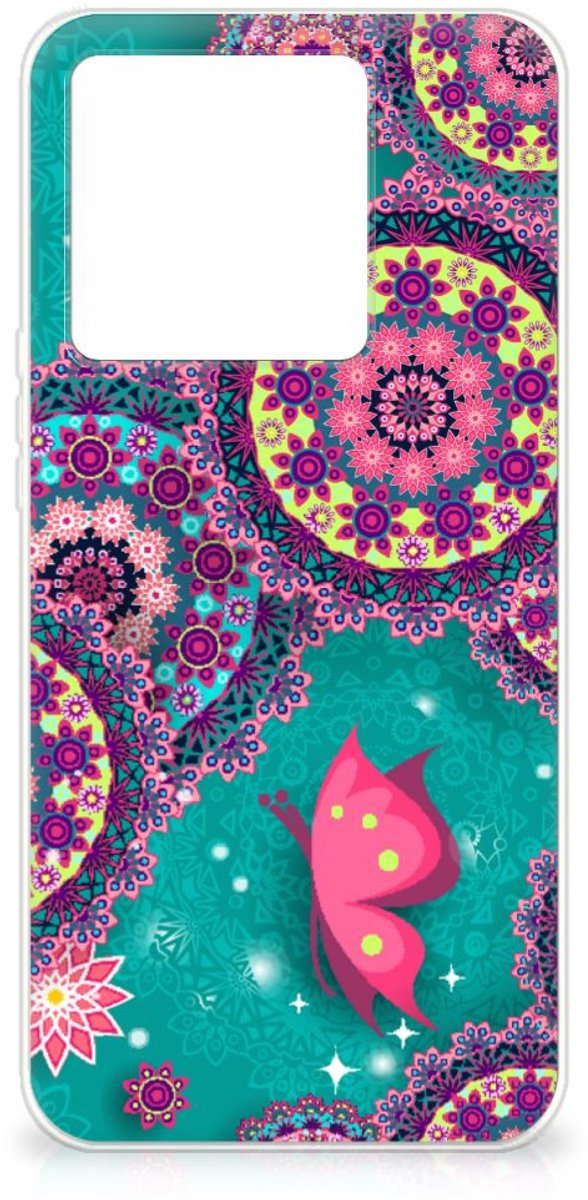 Xiaomi 13T Hoesje maken Cirkels en Vlinders